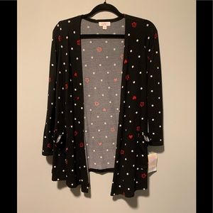 NWT LuLaRoe Caroline Cardigan Sz S